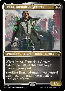 Jirina, Dauntless General (#132) (foil-etched)