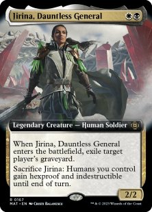 Jirina, Dauntless General (#167) (extended art)