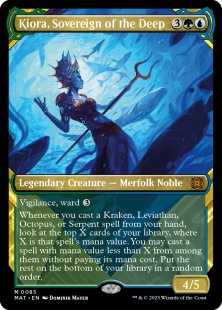 Kiora, Sovereign of the Deep (#85) (showcase)