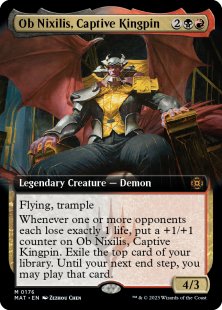 Ob Nixilis, Captive Kingpin (#176) (extended art)