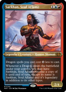 Sarkhan, Soul Aflame (#146) (foil-etched)