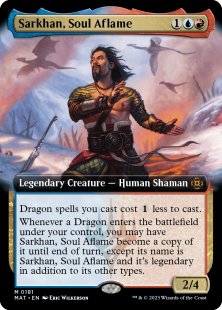 Sarkhan, Soul Aflame (#181) (extended art)