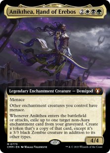 Anikthea, Hand of Erebos (foil) (extended art)