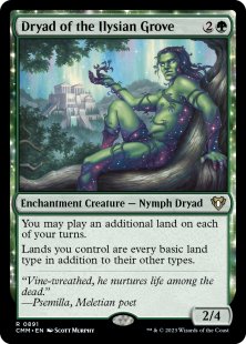 Dryad of the Ilysian Grove