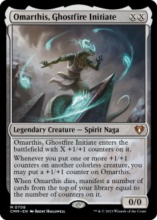 Omarthis, Ghostfire Initiate (foil)