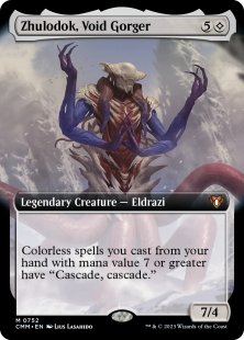 Zhulodok, Void Gorger (foil) (extended art)