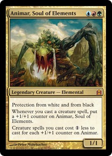 Animar, Soul of Elements (oversized) (foil)