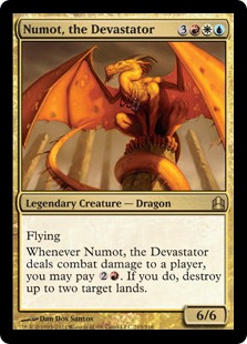 Numot, the Devastator (oversized) (foil)