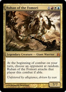 Ruhan of the Fomori (oversized) (foil)