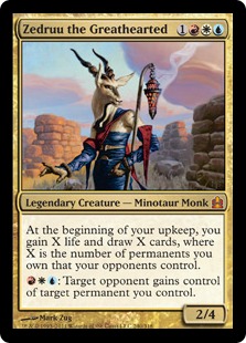 Zedruu the Greathearted (oversized) (foil)