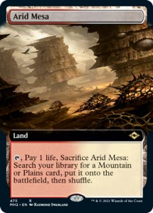 Arid Mesa (#475) (extended art)