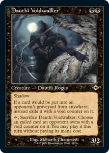 Dauthi Voidwalker (retro frame) (foil) (showcase)