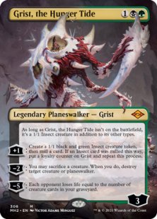 Grist, the Hunger Tide (foil) (borderless)