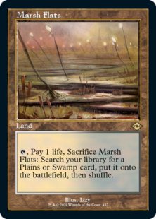 Marsh Flats (retro frame) (foil-etched) (showcase)