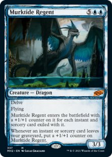 Murktide Regent (sketch) (foil) (showcase)