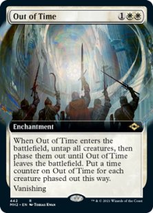 Out of Time (foil) (extended art)