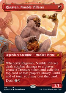 Ragavan, Nimble Pilferer (borderless)