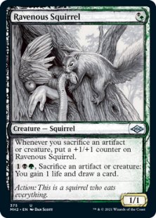 Ravenous Squirrel (sketch) (showcase)