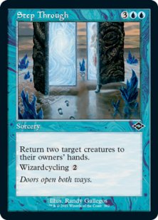 Step Through (retro frame) (foil) (showcase)