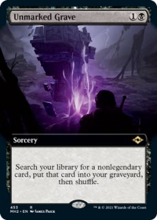 Unmarked Grave (extended art)