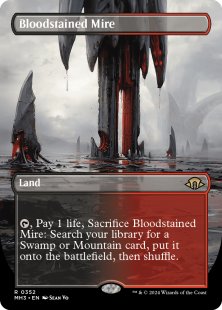 Bloodstained Mire (#352) (borderless)