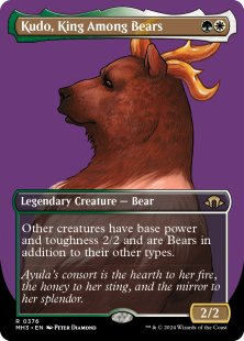 Kudo, King Among Bears (#376) (borderless)