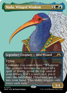 Nadu, Winged Wisdom (#377) (borderless)