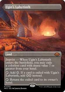 Ugin's Labyrinth (borderless)