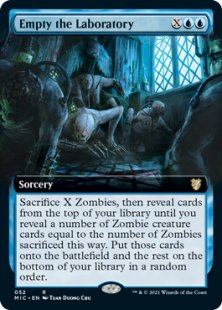 Empty the Laboratory (extended art)