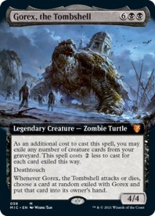 Gorex, the Tombshell (extended art)