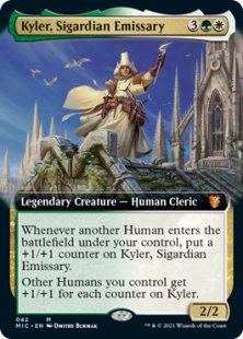 Kyler, Sigardian Emissary (extended art)