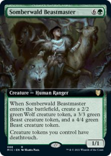 Somberwald Beastmaster (extended art)