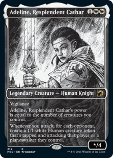 Adeline, Resplendent Cathar (foil) (showcase)