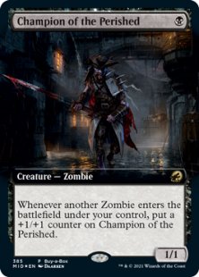 Champion of the Perished (foil) (extended art)