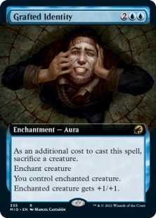 Grafted Identity (foil) (extended art)