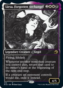 Liesa, Forgotten Archangel (foil) (showcase)