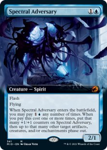 Spectral Adversary (foil) (extended art)