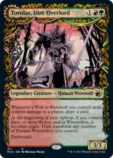 Tovolar, Dire Overlord (foil) (showcase)