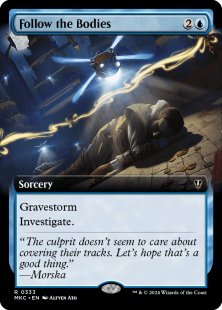 Follow the Bodies (extended art)