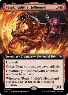 Tesak, Judith's Hellhound (extended art)