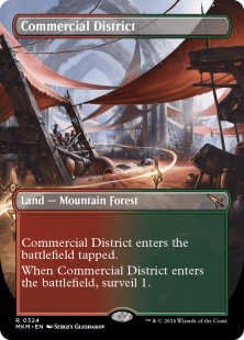 Commercial District (foil) (borderless)