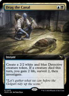 Drag the Canal (foil) (extended art)
