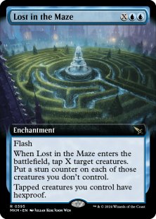Lost in the Maze (foil) (extended art)