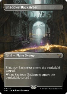 Shadowy Backstreet (foil) (borderless)