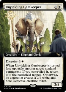 Unyielding Gatekeeper (extended art)