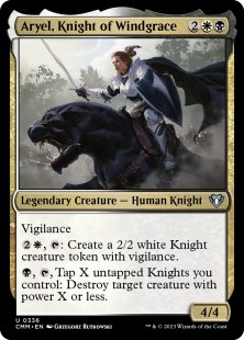 Aryel, Knight of Windgrace (foil)