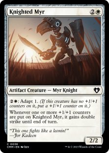 Knighted Myr (foil)