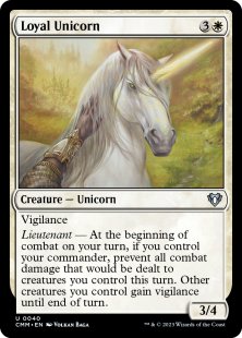 Loyal Unicorn (foil)