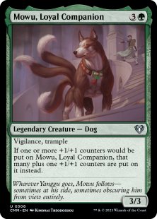 Mowu, Loyal Companion (foil)