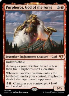 Purphoros, God of the Forge (foil)